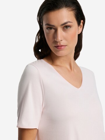 Hanro Nightgown 'Cotton Silk' in Pink