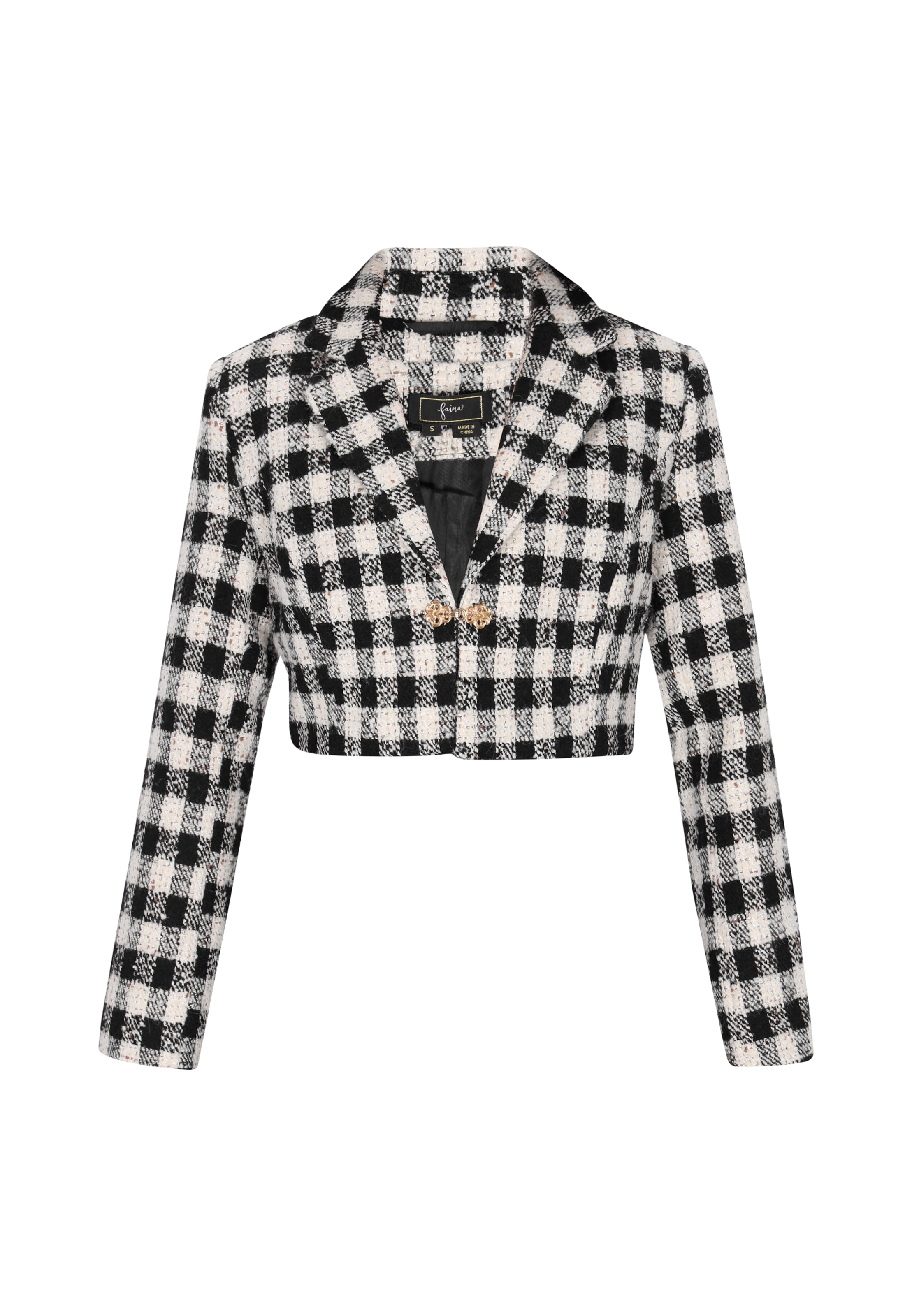 faina Blejzr – černá: přední strana