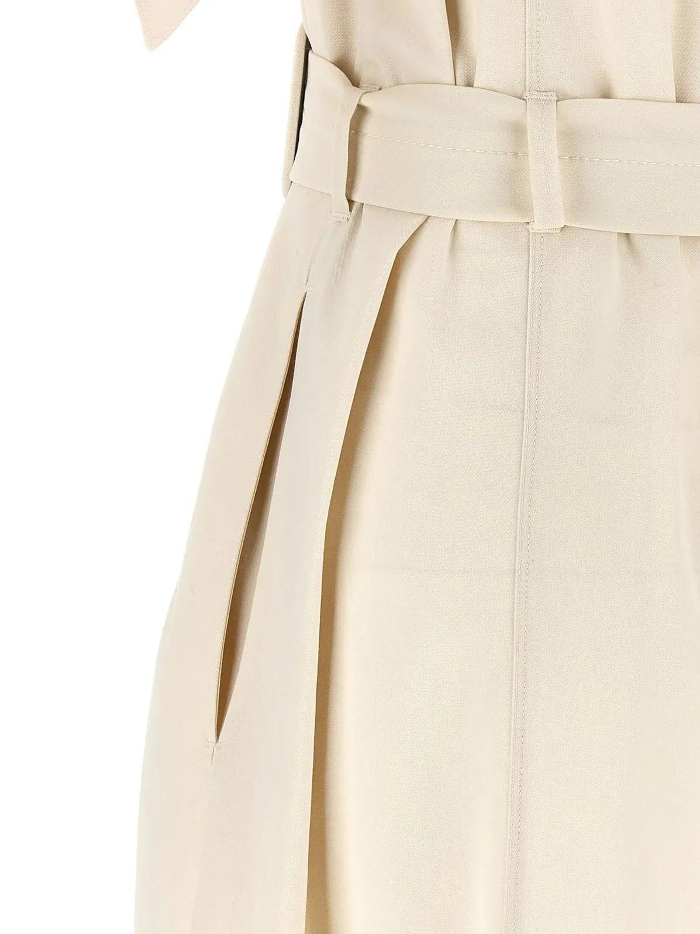 Robe 'PINKO ALESHA ABITO COTONE FLUIDO ABITO' PINKO en blanc