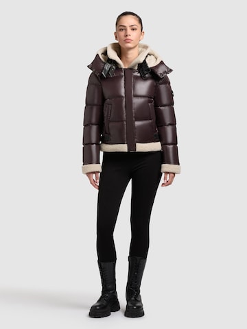 khujo Winter jacket 'Nessie2' in Purple