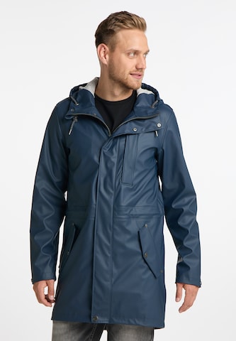 MO Weatherproof jacket in Blue: front