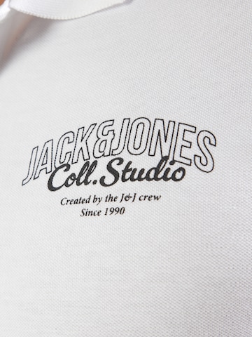 JACK & JONES Μπλουζάκι 'JJMAKOTO' σε λευκό