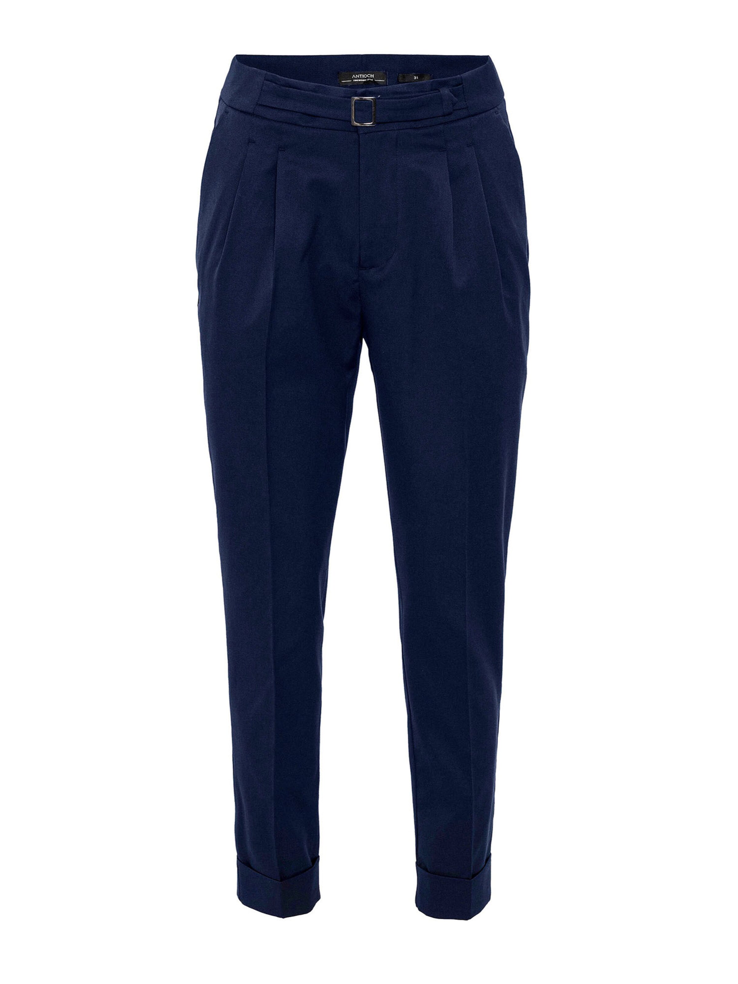 Antioch Tapered Pantalon in Blauw: voorkant