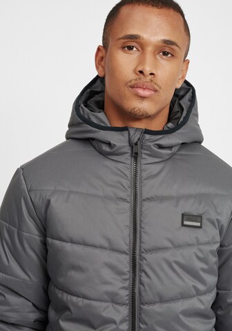 !Solid Winter Jacket 'Atreo' in Grey