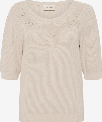 Cream Pullover 'Dela' i beige: forside