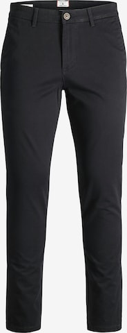 JACK & JONES - Slimfit Pantalón chino 'JJIMarco JJBowie' en negro: frente
