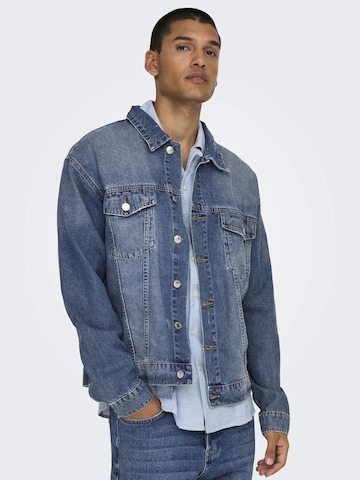 Only & Sons Overgangsjakke '22031183' i blå