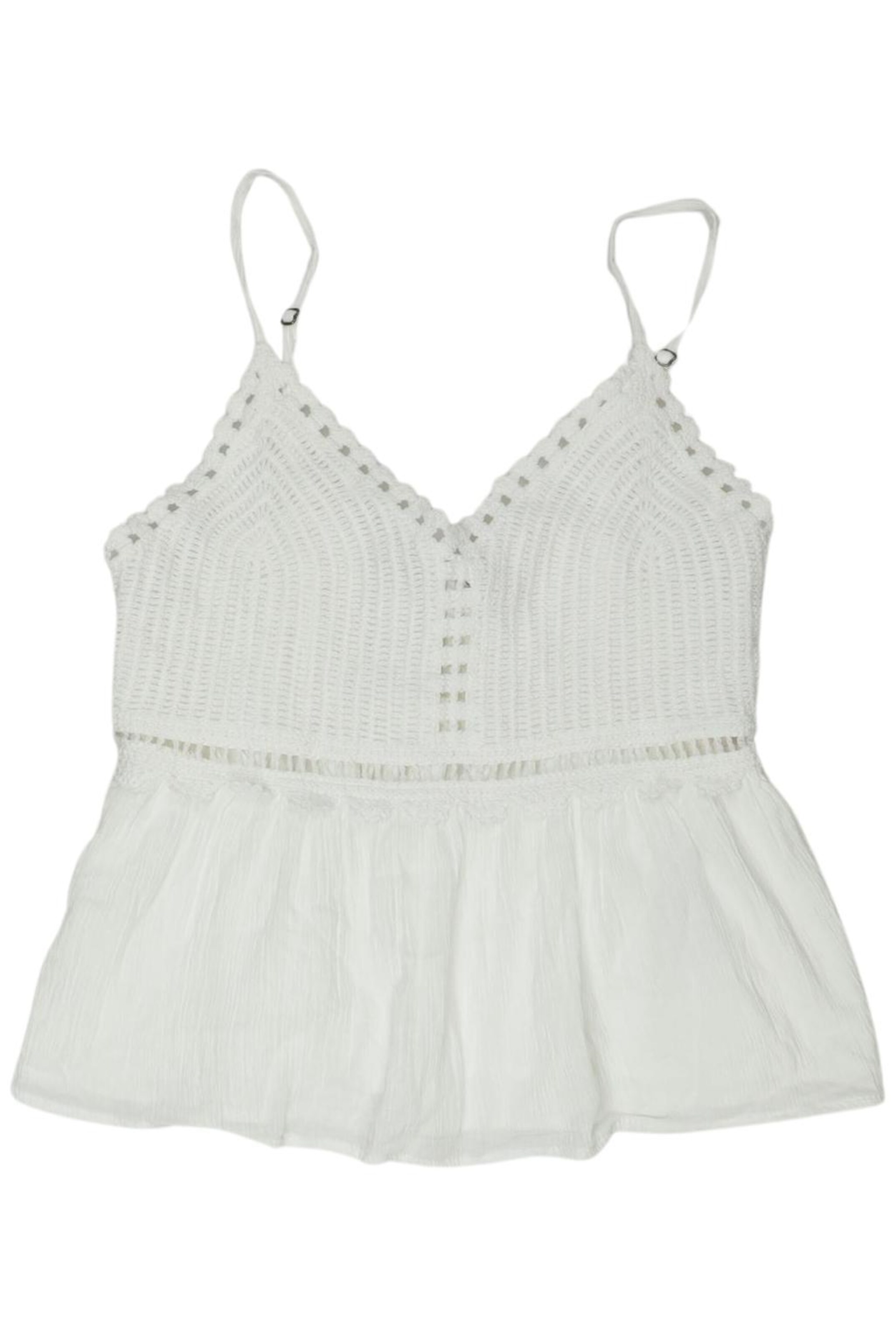 HOLLISTER Top & Shirt in M in White: front