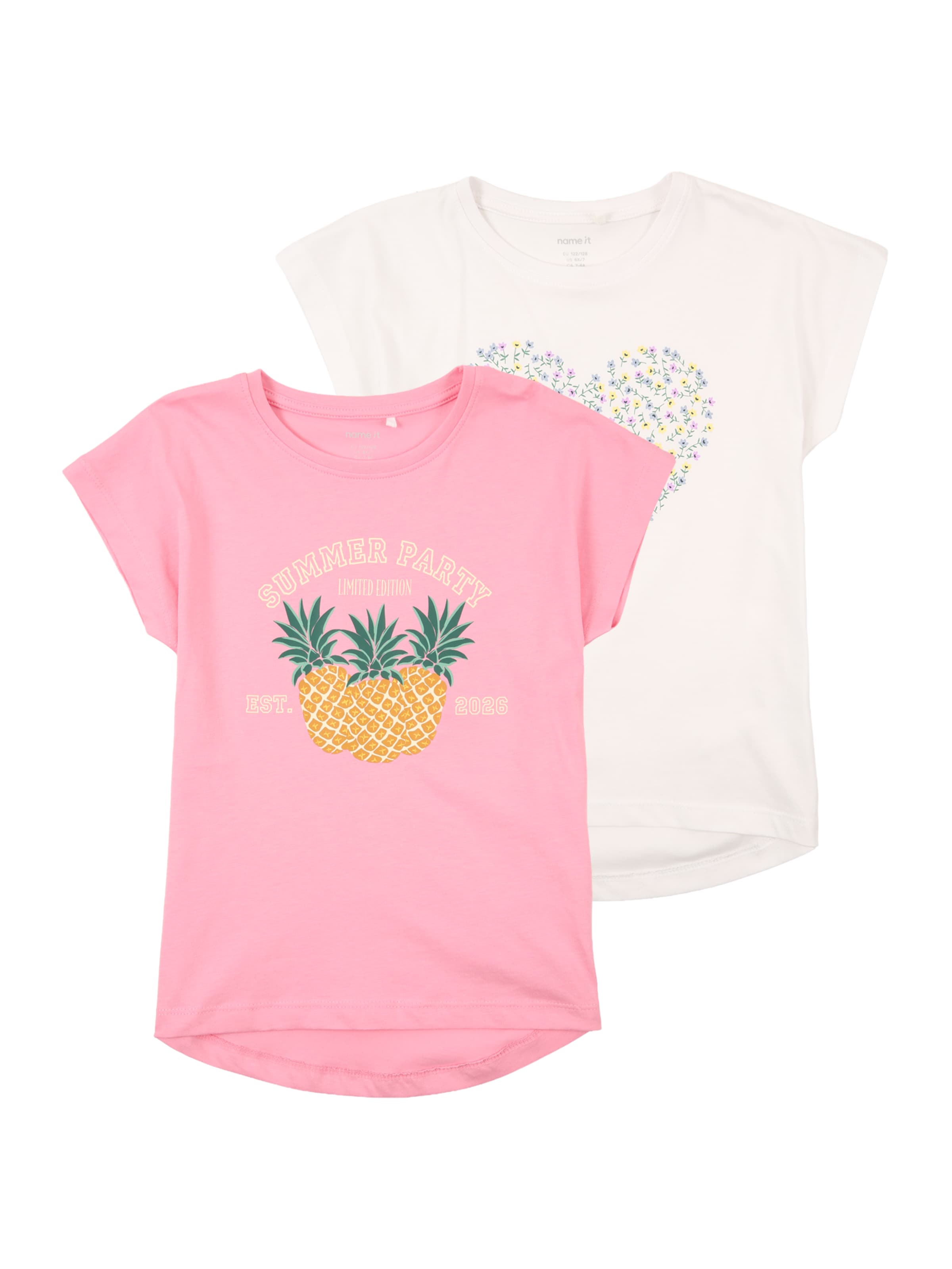 NAME IT - Camiseta 'NKFVIGEA' en rosa: frente