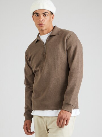 Only & Sons Shirt 'ONSTREVOR' in Brown: front