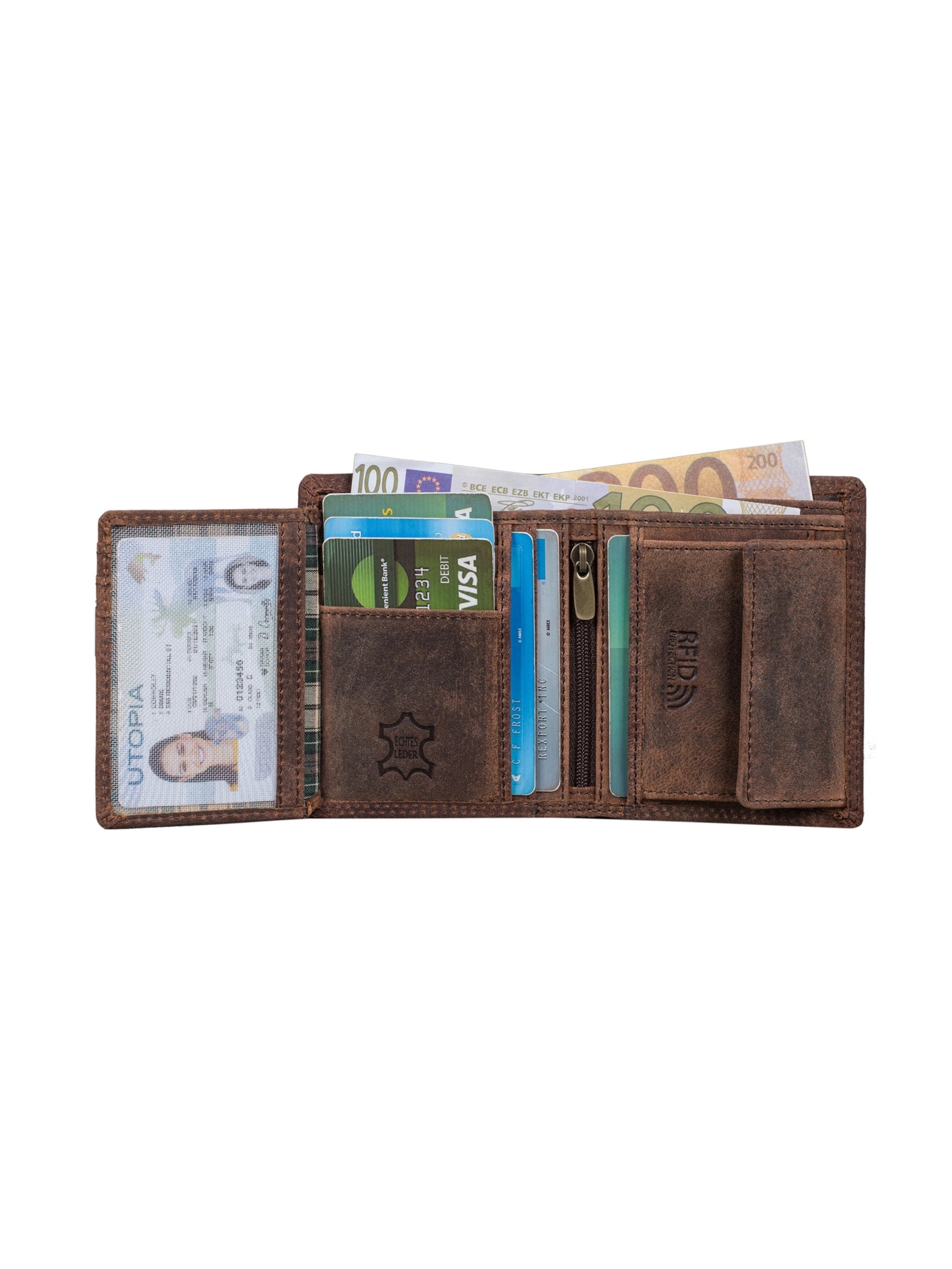 Benthill Wallet in Brown