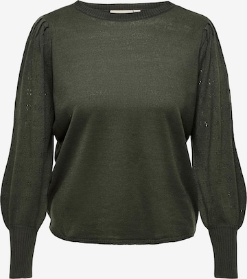 ONLY Carmakoma - Jersey en verde: frente