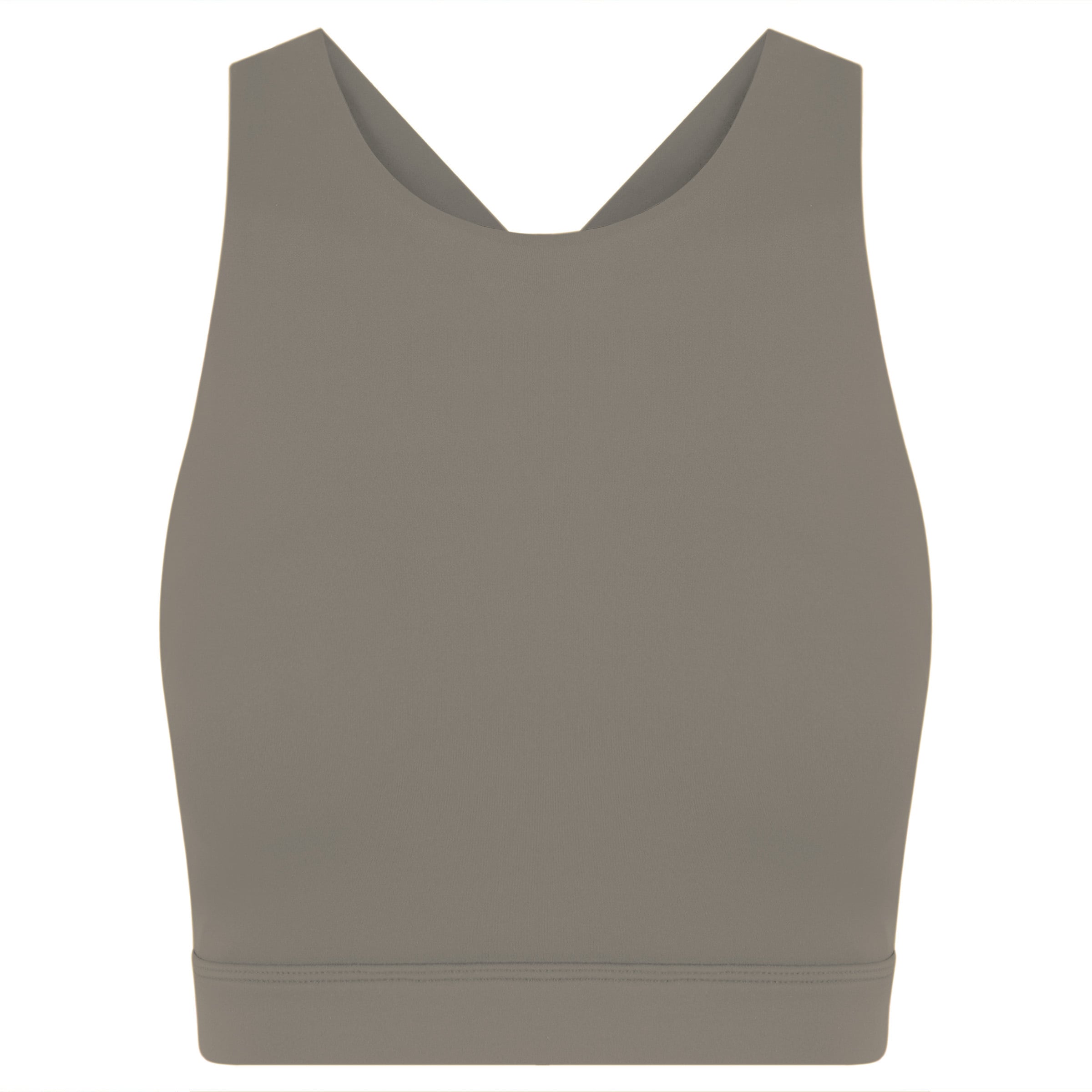 Born Living Yoga Sporttop 'Asura' in Beige: voorkant