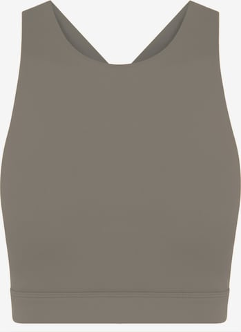 Born Living Yoga Sporttop 'Asura' in Beige: voorkant