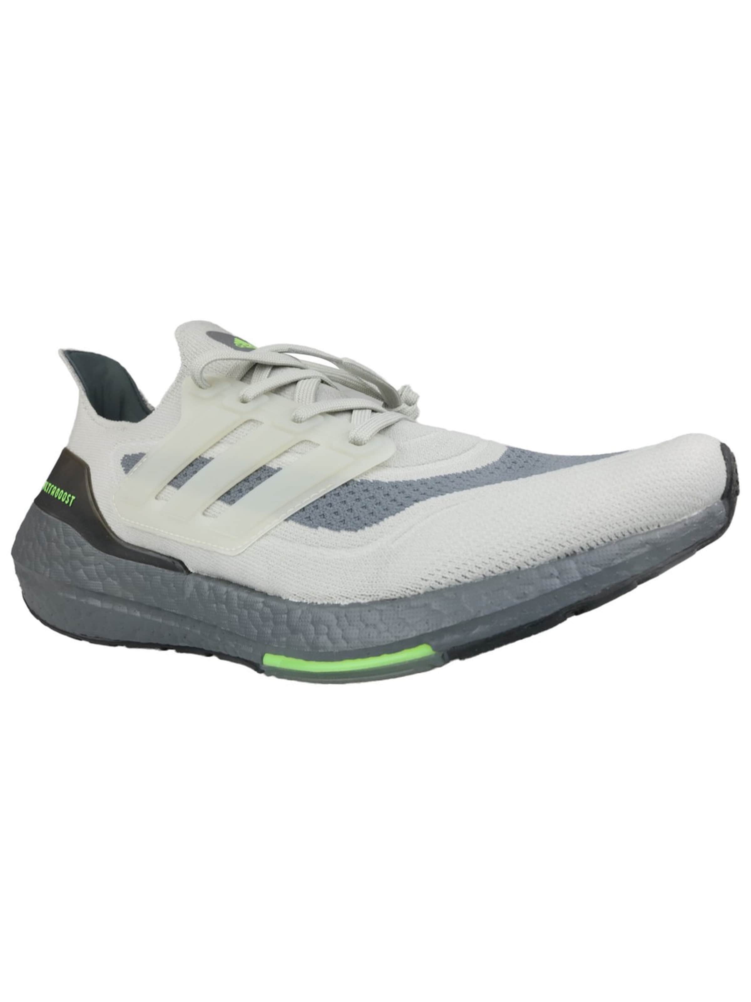 Chaussure de course Adidas Sport en gris : devant