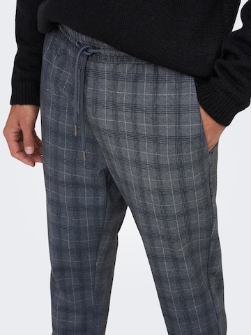 Only & Sons Slim fit Pants 'LINUS' in Blue