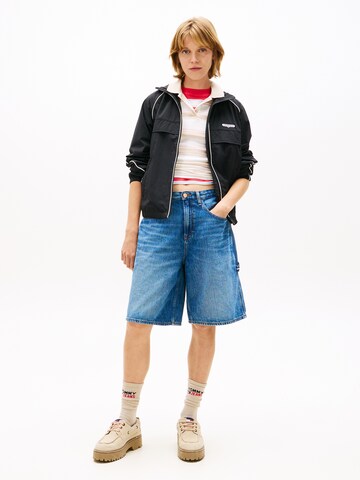 Tommy Jeans Átmeneti dzseki - fekete