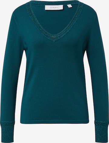 Pull-over COMMA en vert : devant