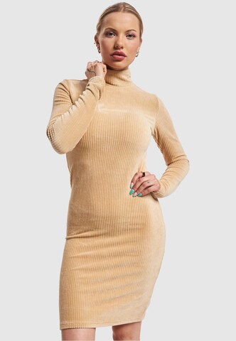 Karl Kani Kleid in Beige: predná strana