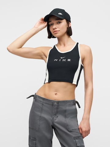 Nike Sportswear Top - fekete