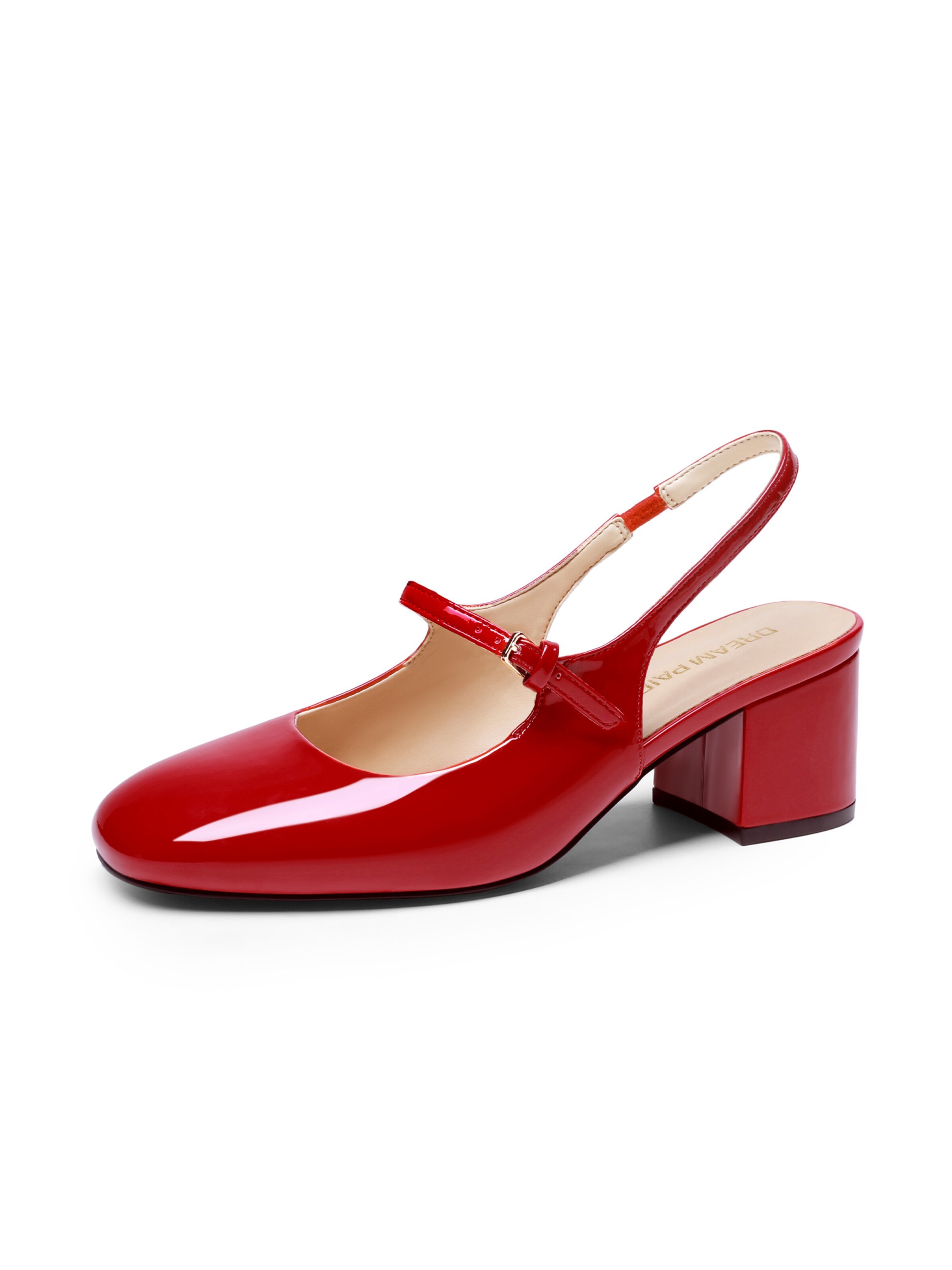 Décolleté 'Dream Pairs Fashion' di Dream Pairs in rosso: frontale