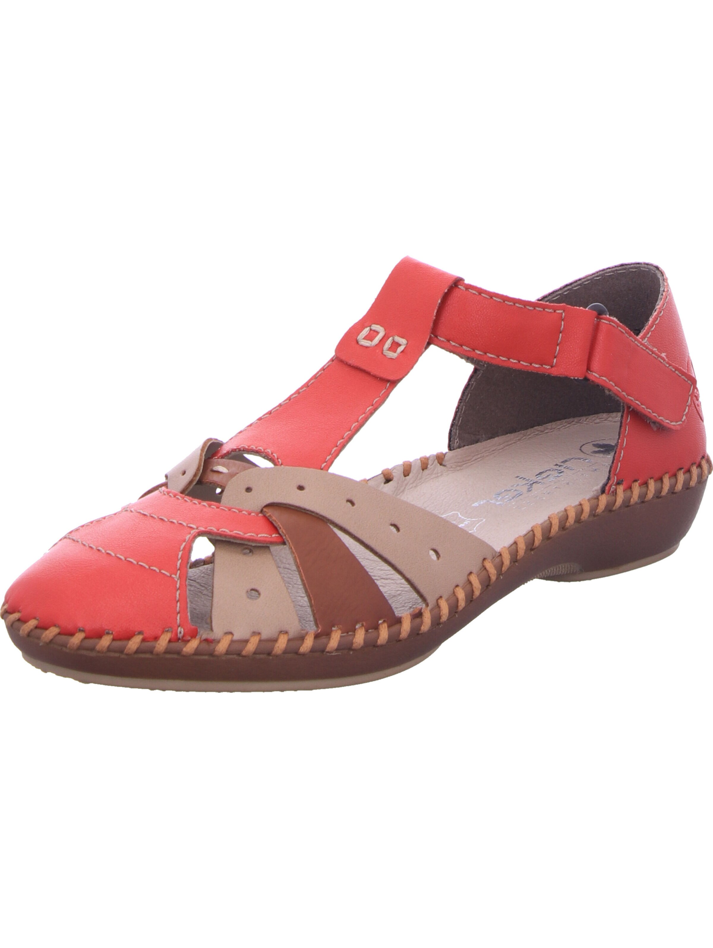 Rieker Sandals in Pink: front