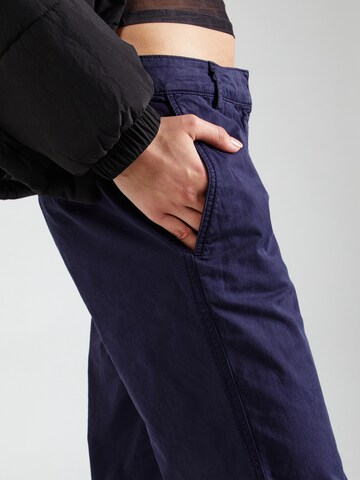 Regular Pantalon chino 'Haleya' HUGO en bleu