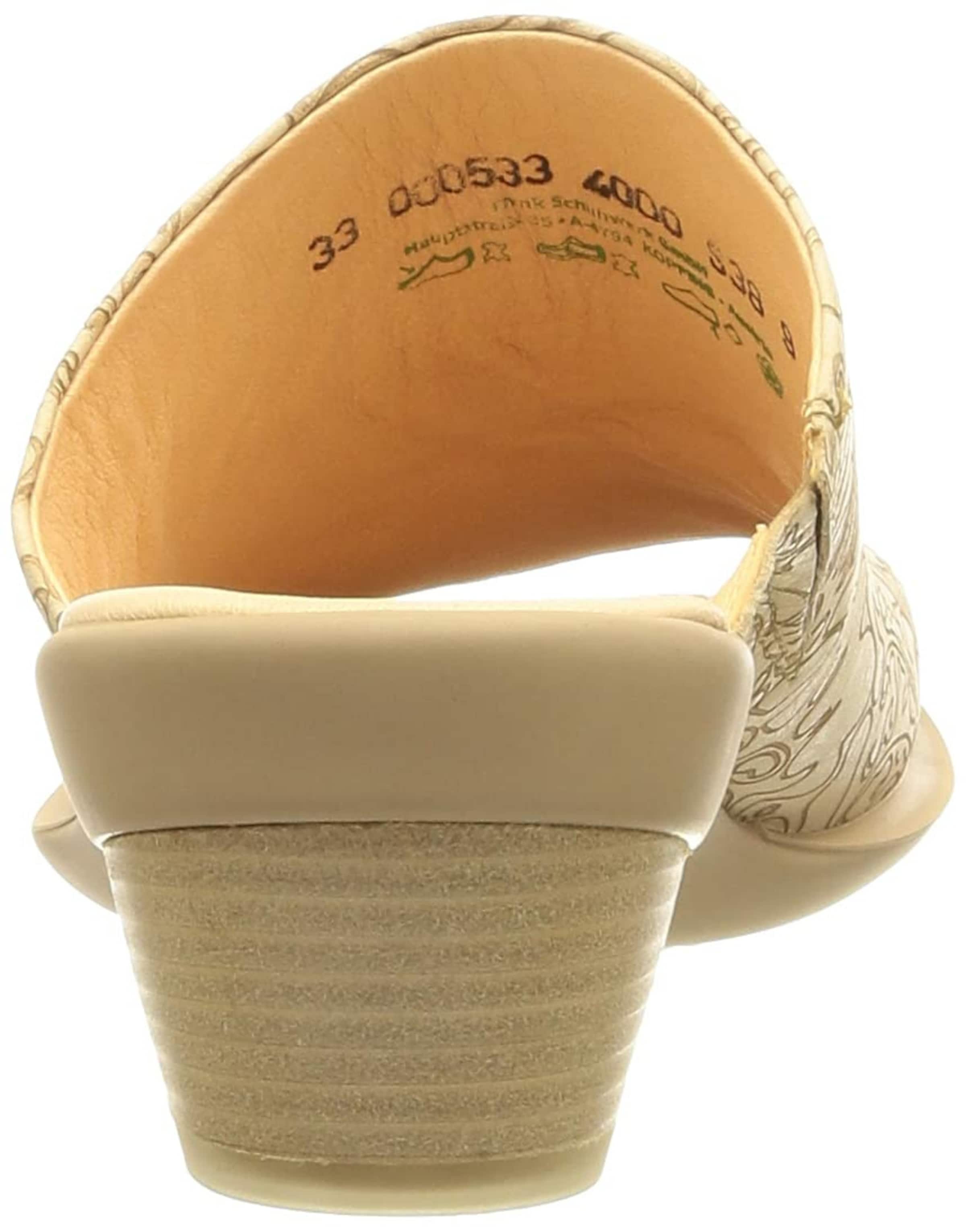 THINK! Pantolette in Beige