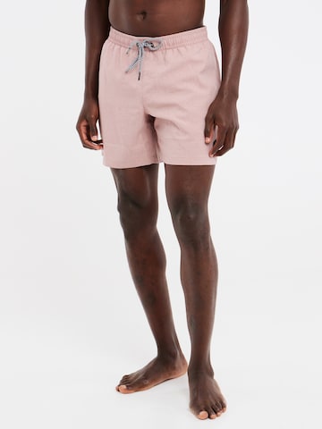 PROTEST Badeshorts 'Davey' in Pink: Vorderseite