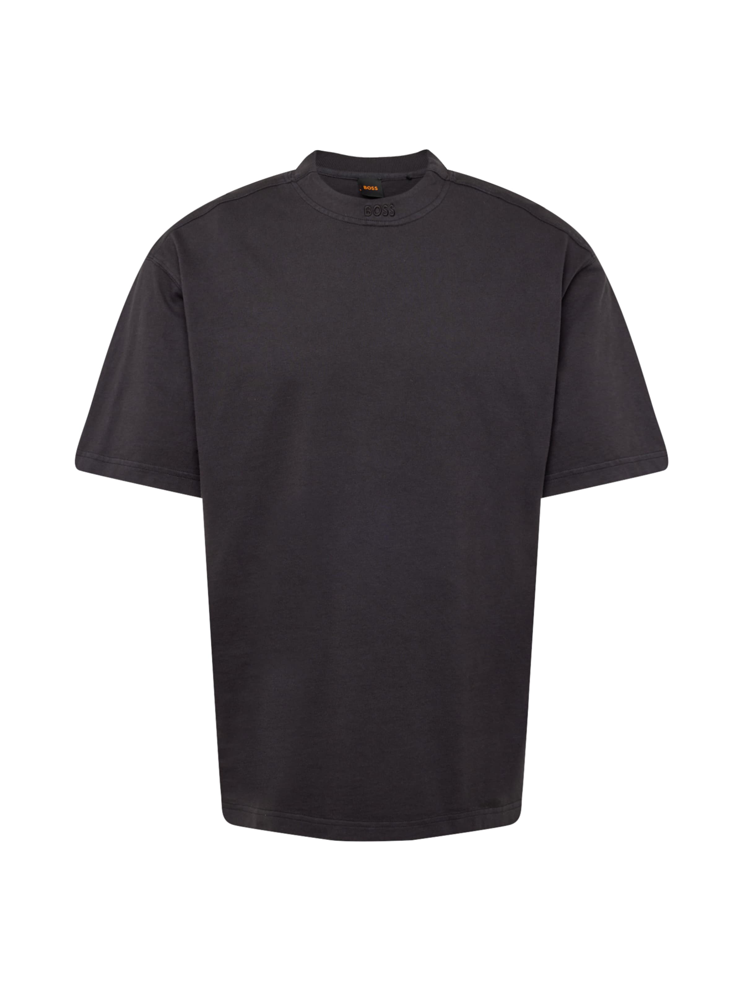 Tricou de la BOSS pe negru: față