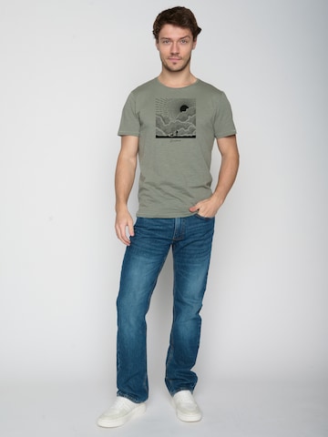 GREENBOMB Shirt 'Nature Friends' in Groen