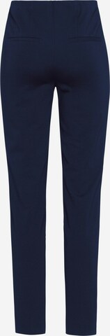 MARC AUREL Regular Pleated Pants in Blue