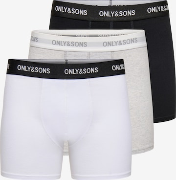 pilka Only & Sons Boxer trumpikės: priekis