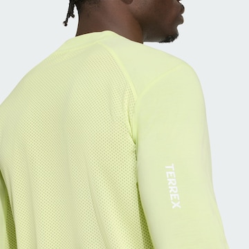 ADIDAS TERREX Functioneel shirt 'Xperior' in Geel