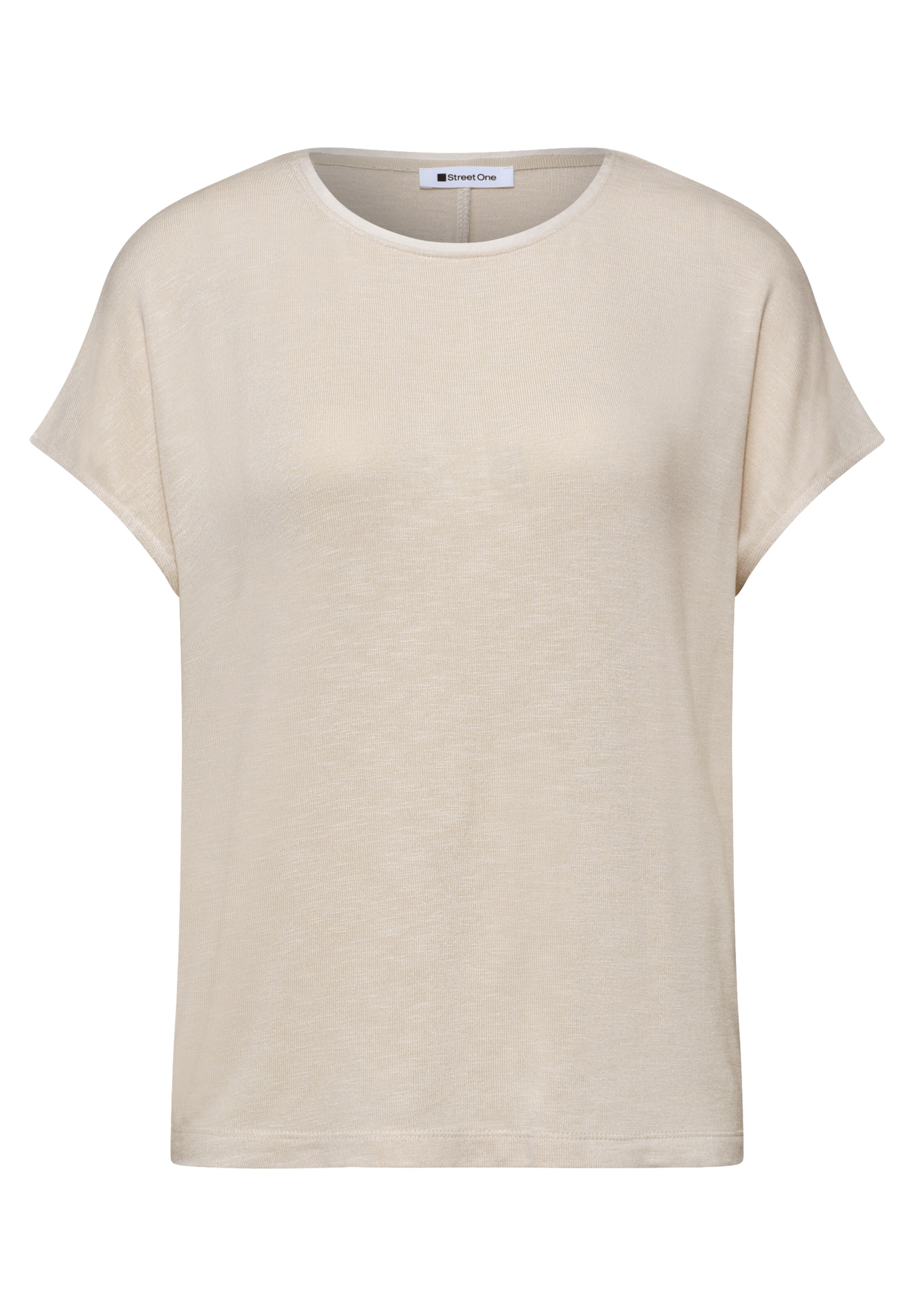 STREET ONE Shirt in Beige: Vorderseite
