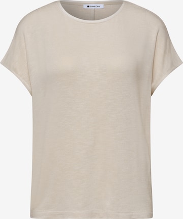 STREET ONE Shirt in Beige: front