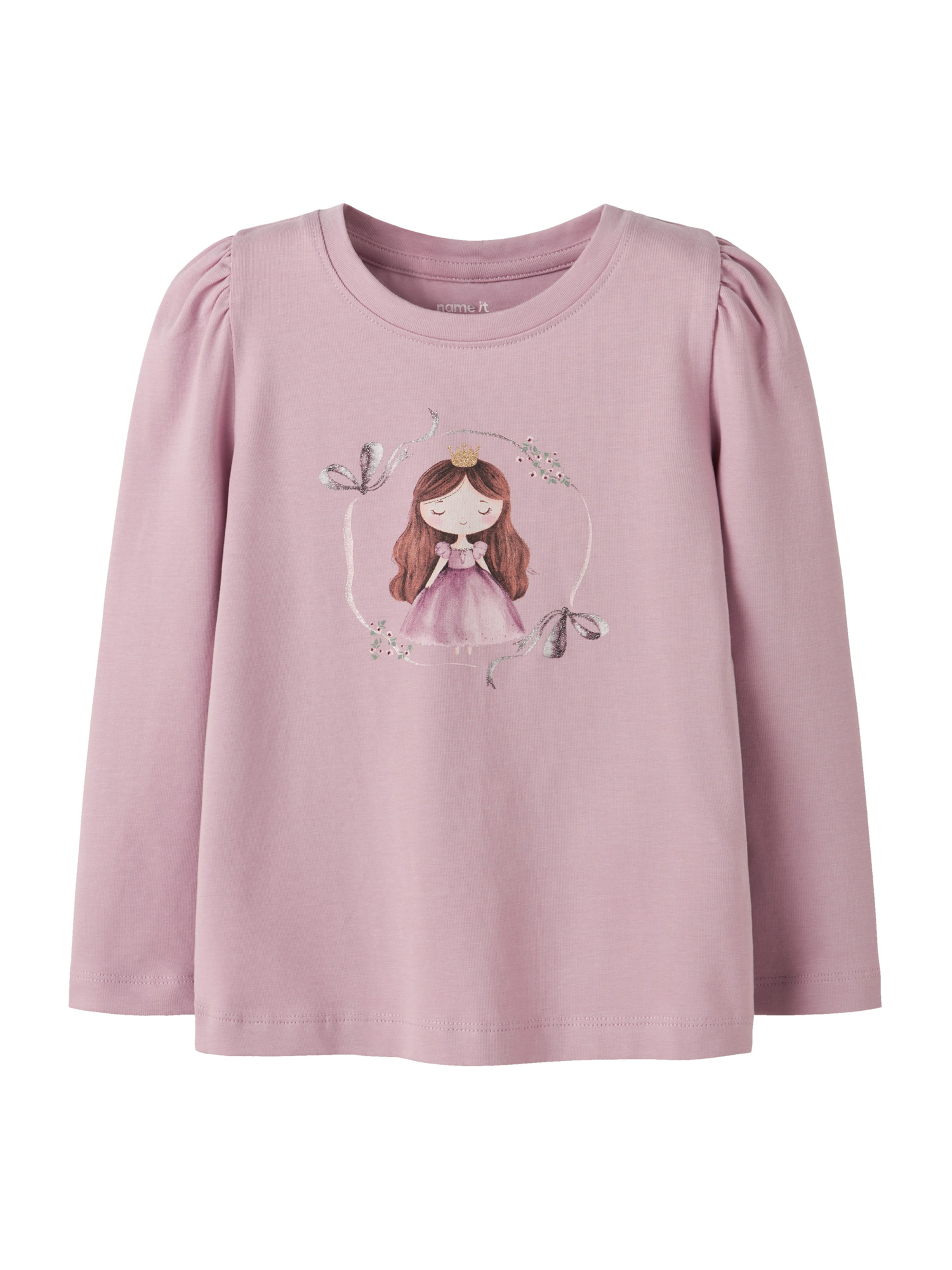 NAME IT - Camiseta 'NMFRONESSES' en lila: frente