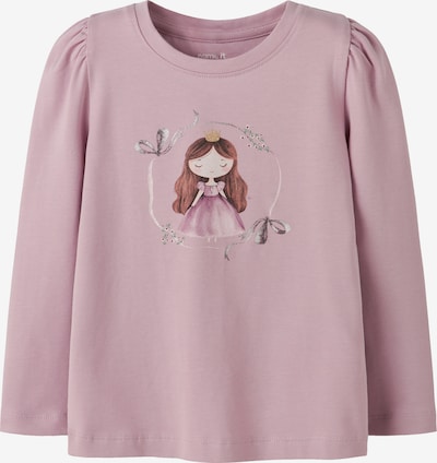 Marškinėliai 'NMFRONESSES' iš NAME IT, spalva – kaštoninė spalva / Auksas / rausvai violetinė spalva / sidabrinė, Prekių apžvalga