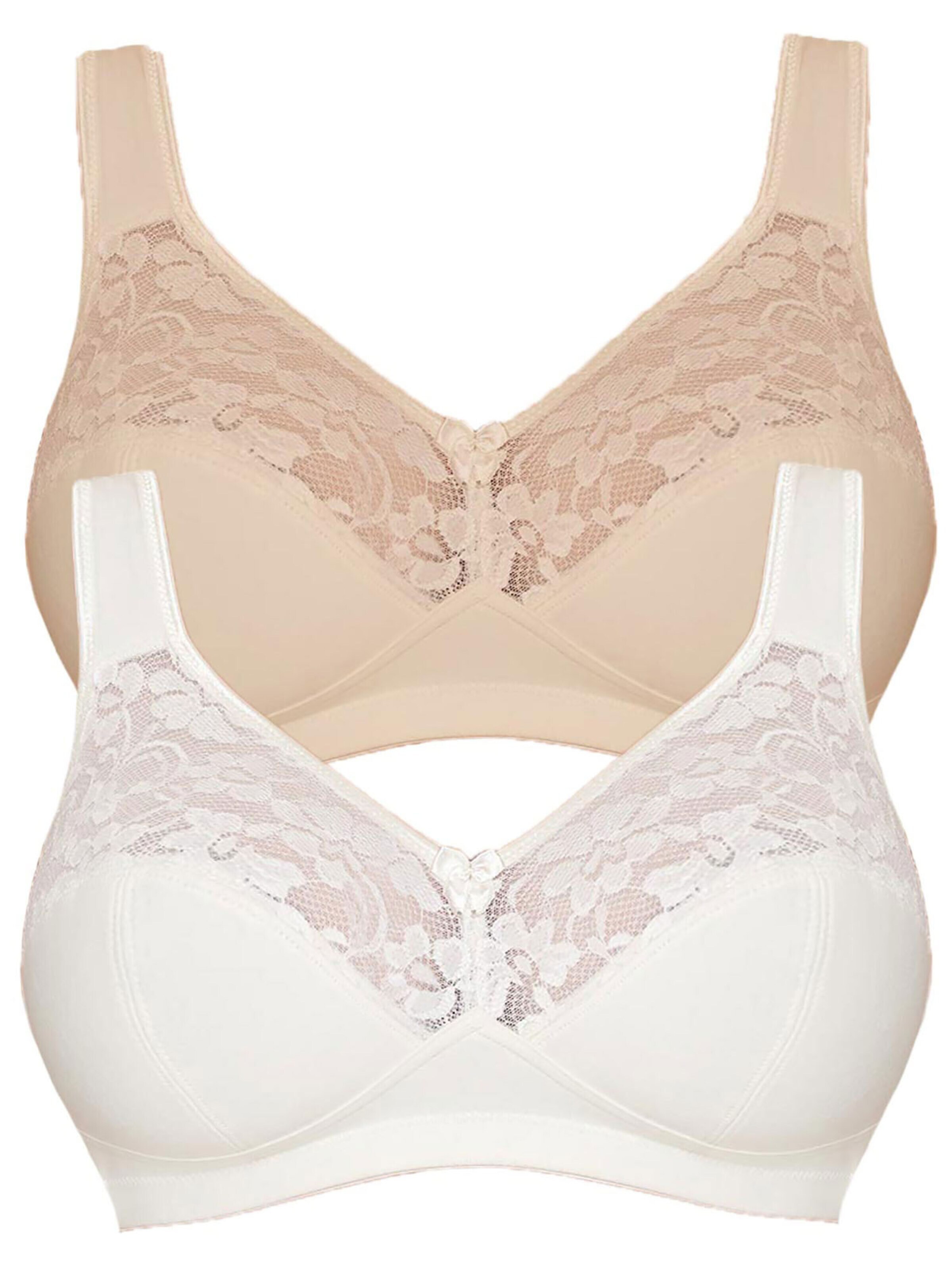 SUSA Bra 'Basic' in Beige: front