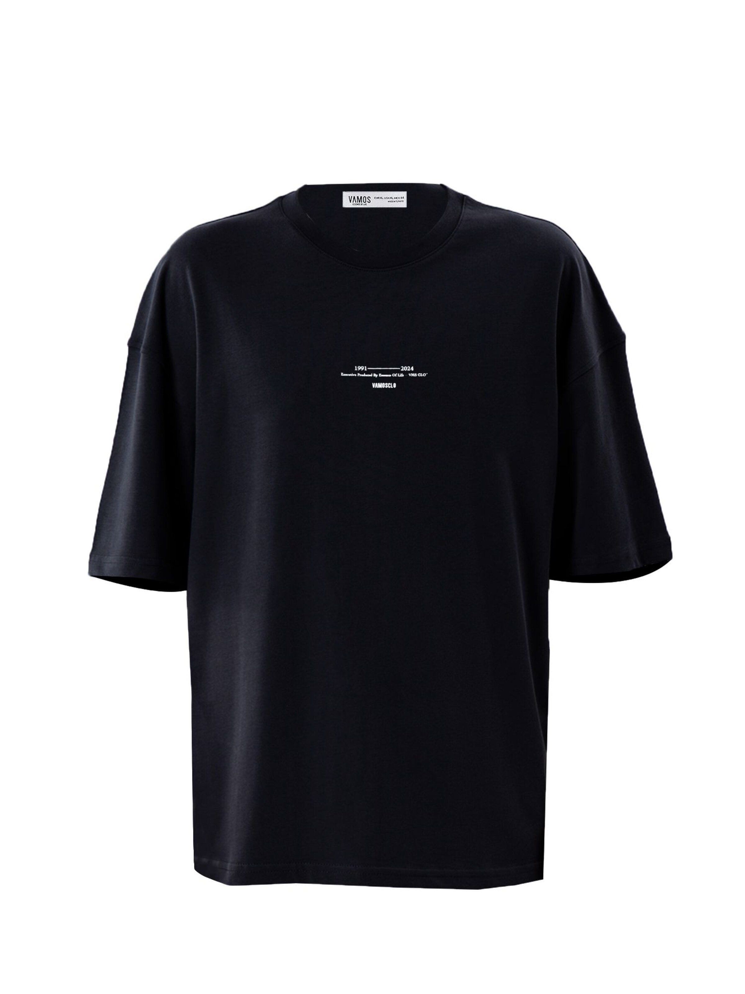 VAMOS CLO Футболка в Черный: спереди