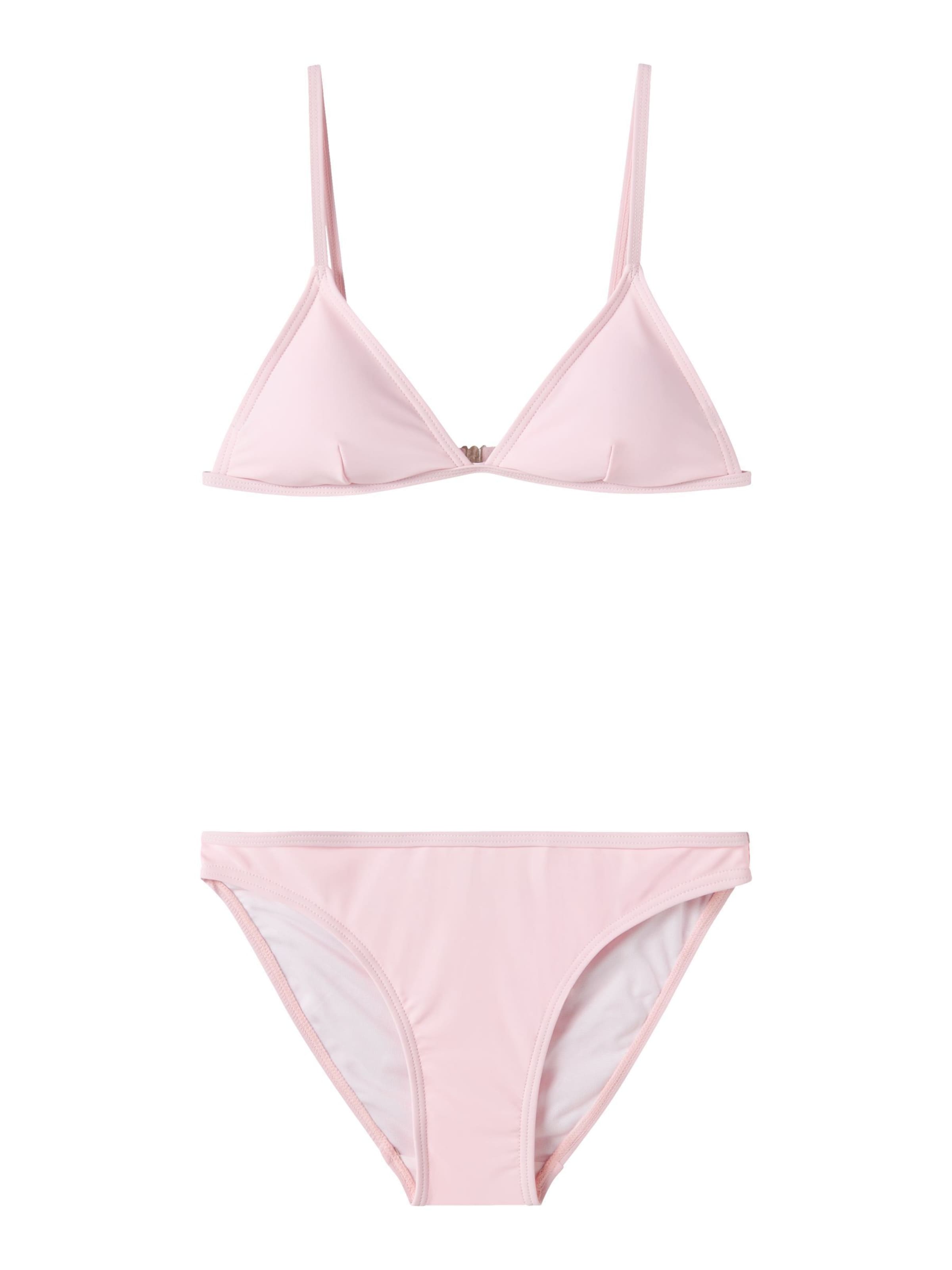 LMTD Triangel Bikini 'NLFZilse' in Roze: voorkant
