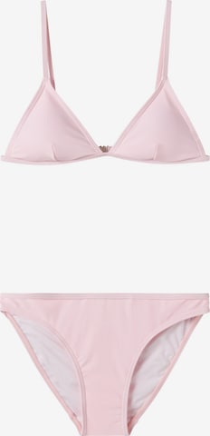 LMTD Triangle Bikini 'NLFZilse' in Pink: front