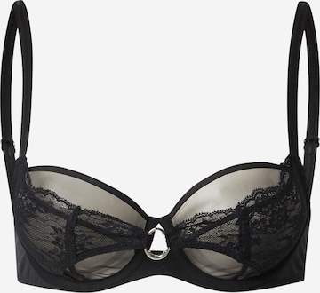 Bustieră Sutien de la Chantelle pe negru: față