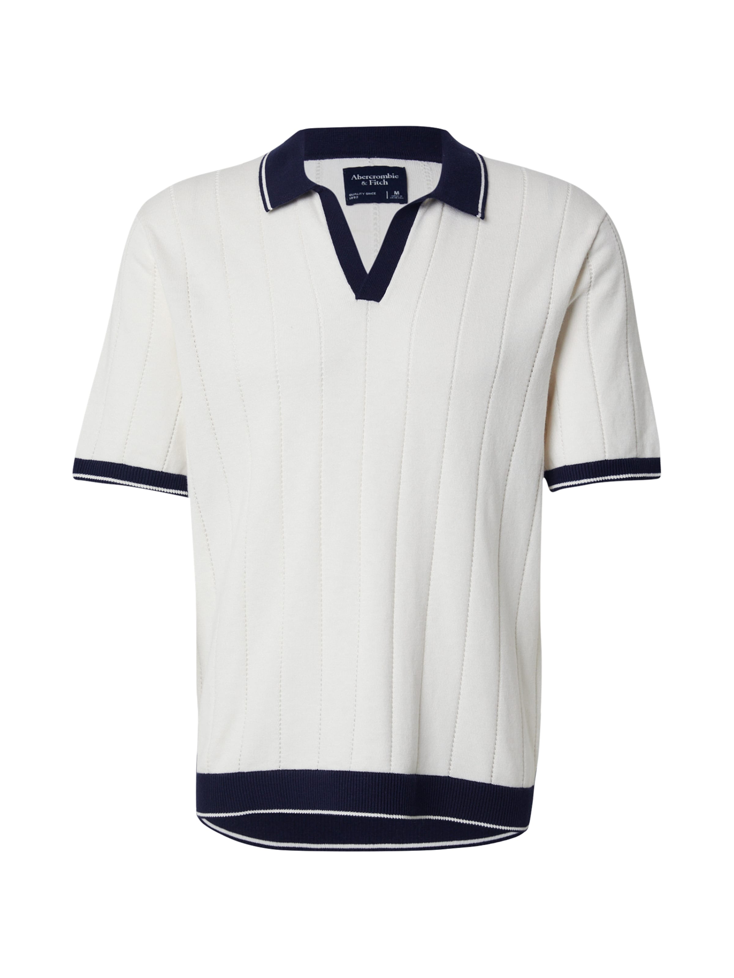 Abercrombie &amp; Fitch Sweater in White: front