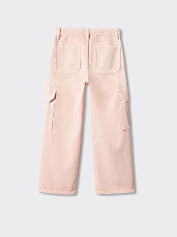 MANGO KIDS Regular Jeans in Pink