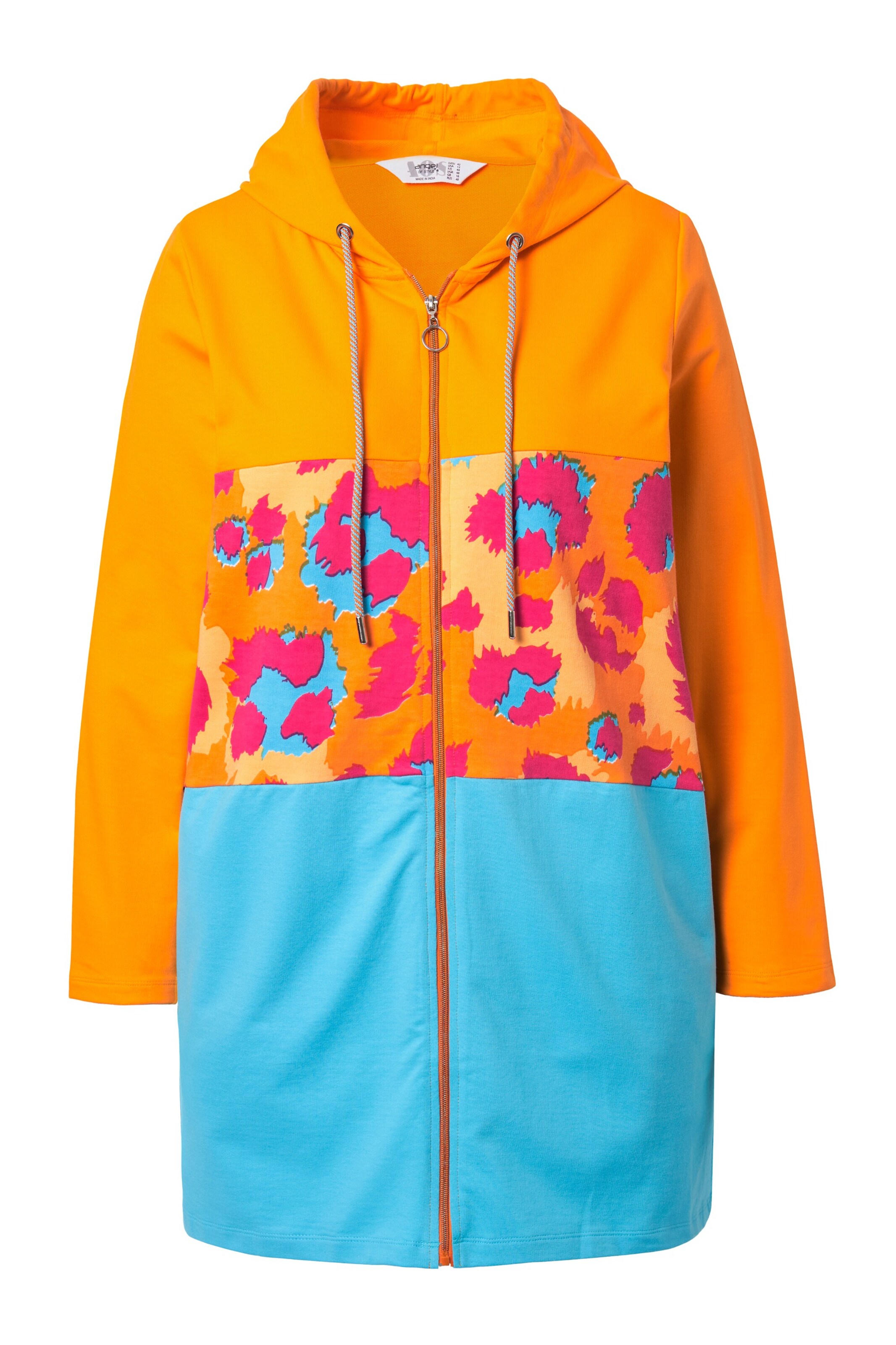 Angel of Style Sweatjacke in Blau: Vorderseite