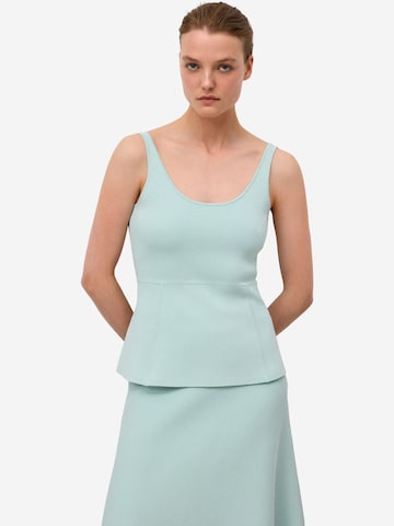 Tops en tricot Adolfo Dominguez en vert : devant