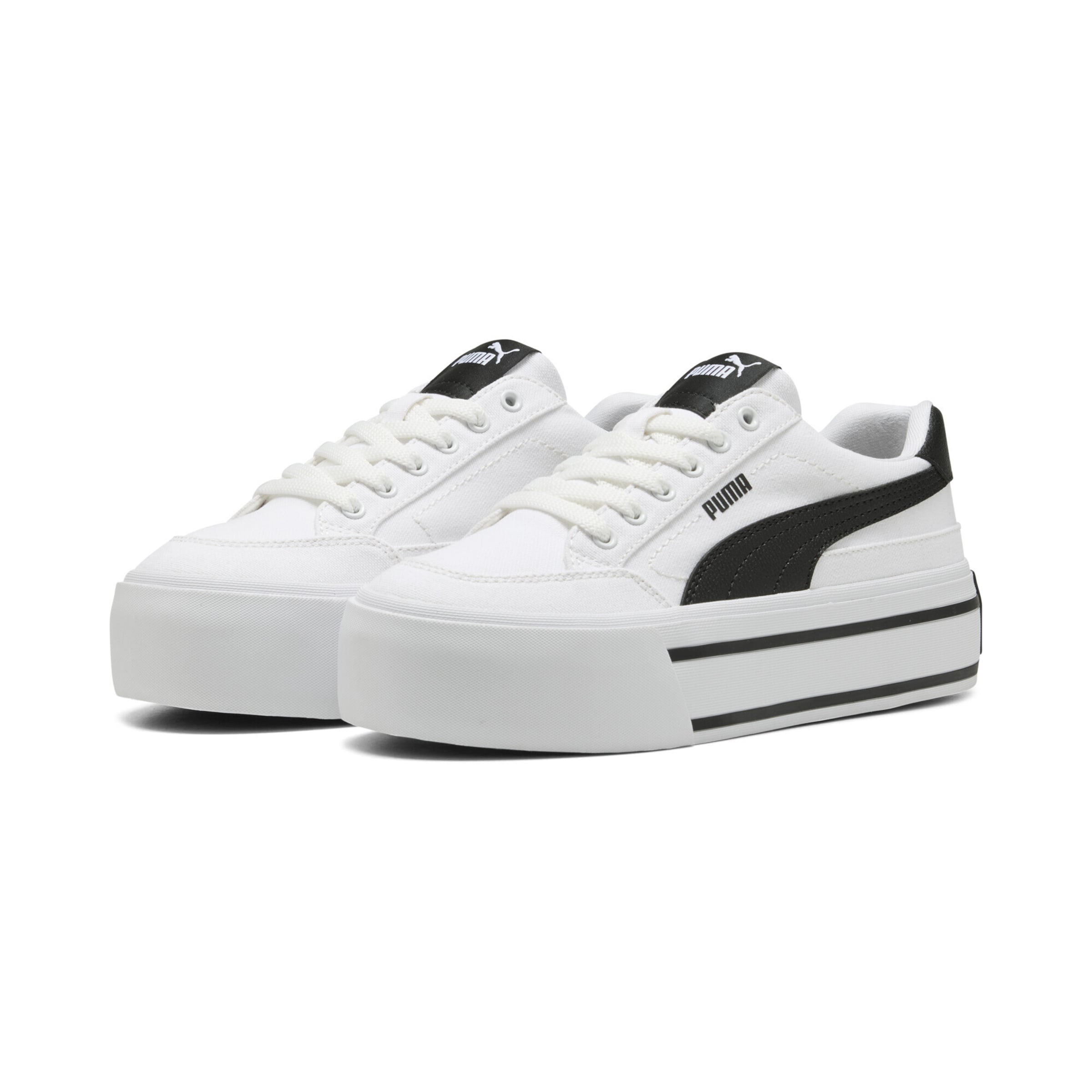 PUMA Platform trainers 'Court Classic' in White