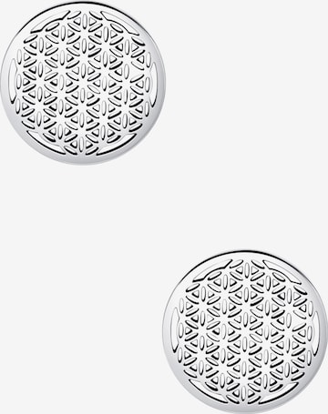 Hey Happiness - Pendientes 'Flower Of life' en plata