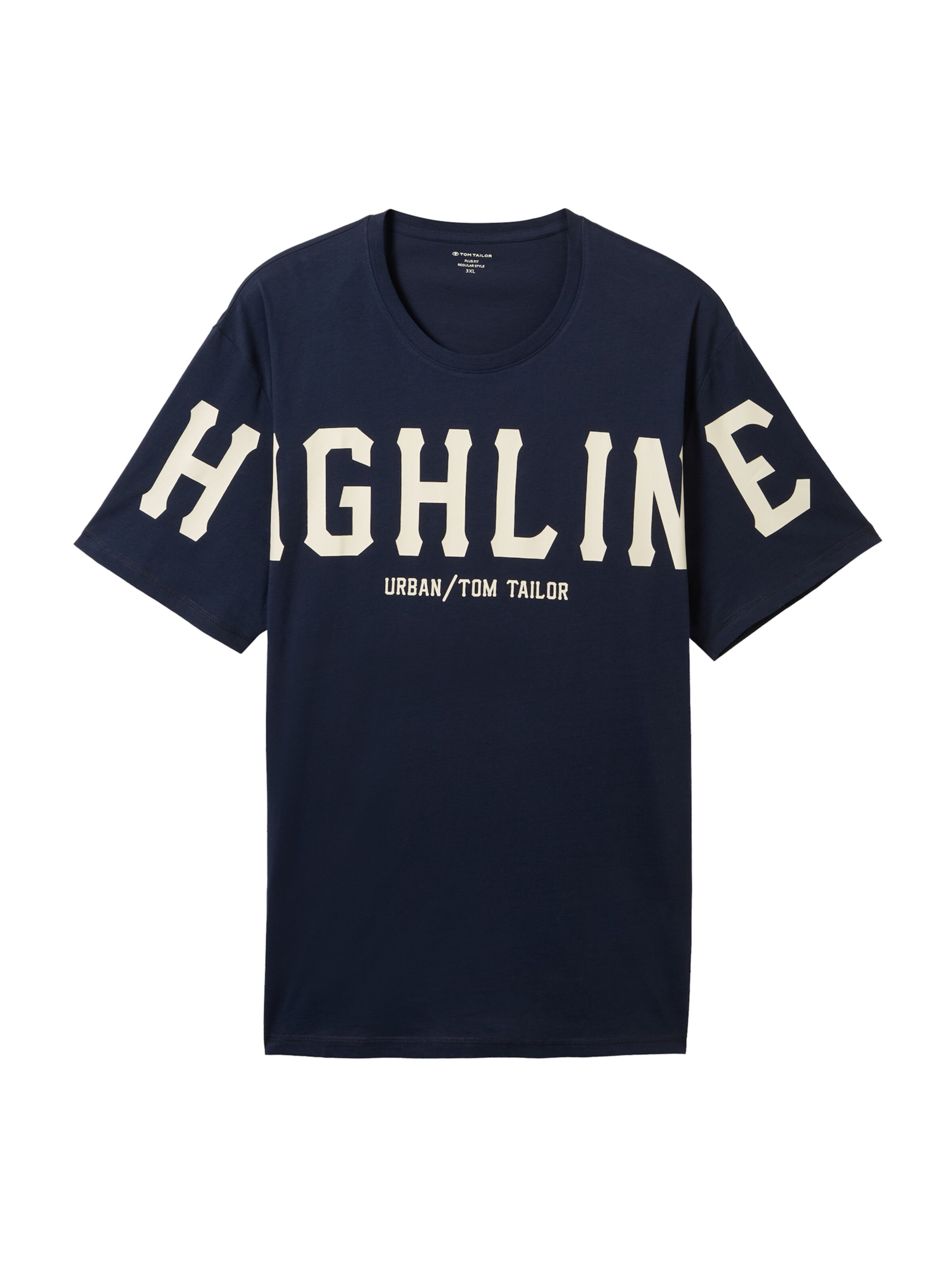 TOM TAILOR Men + Tričko - Modrá: predná strana